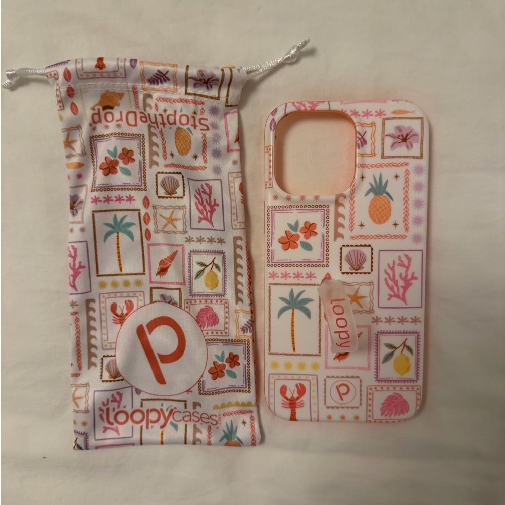 Seaside Stamps Loopy Case iPhone 14 Pro Max